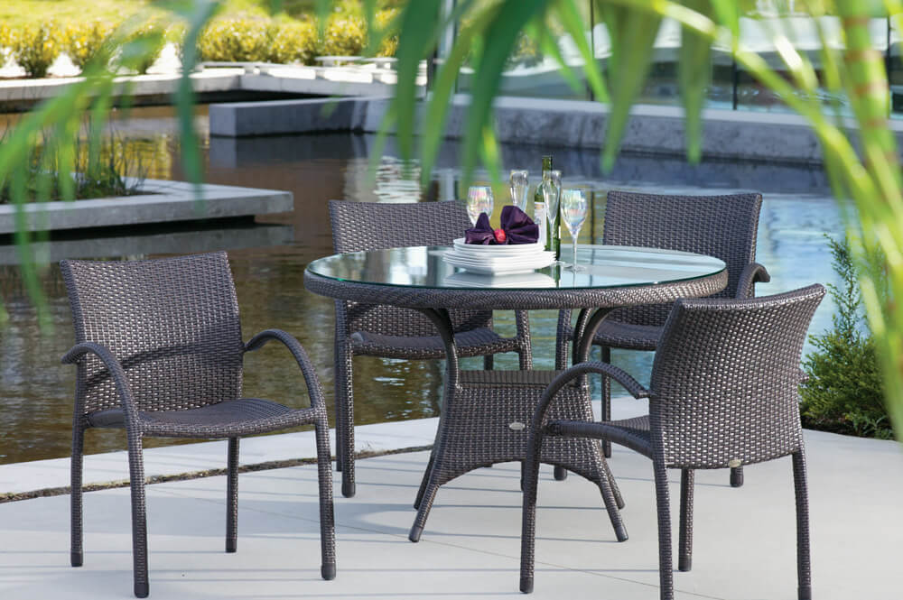 Riviera Dining Set(with Palm Harbor Table)