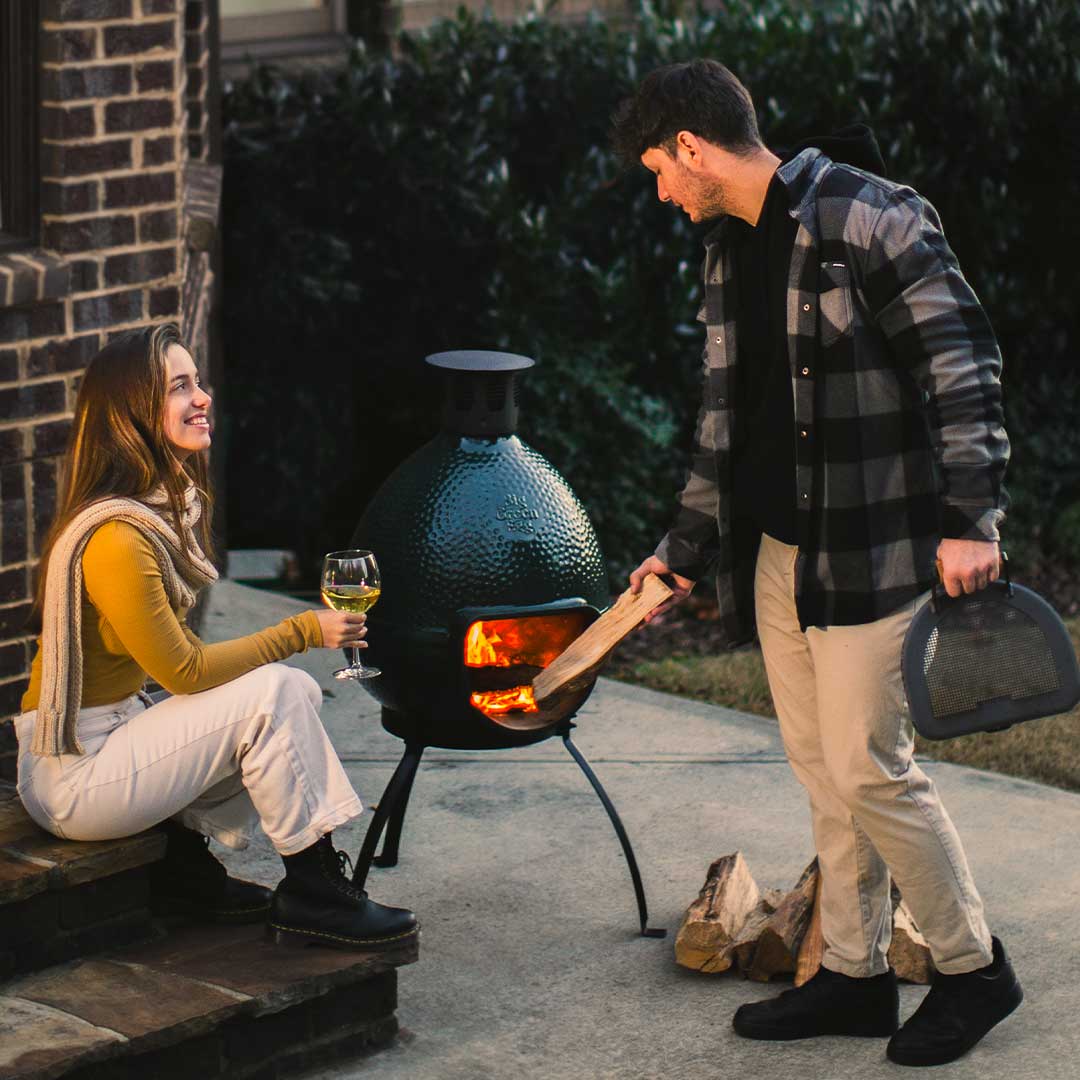 Pre-Order Big Green Egg Chiminea, Today!